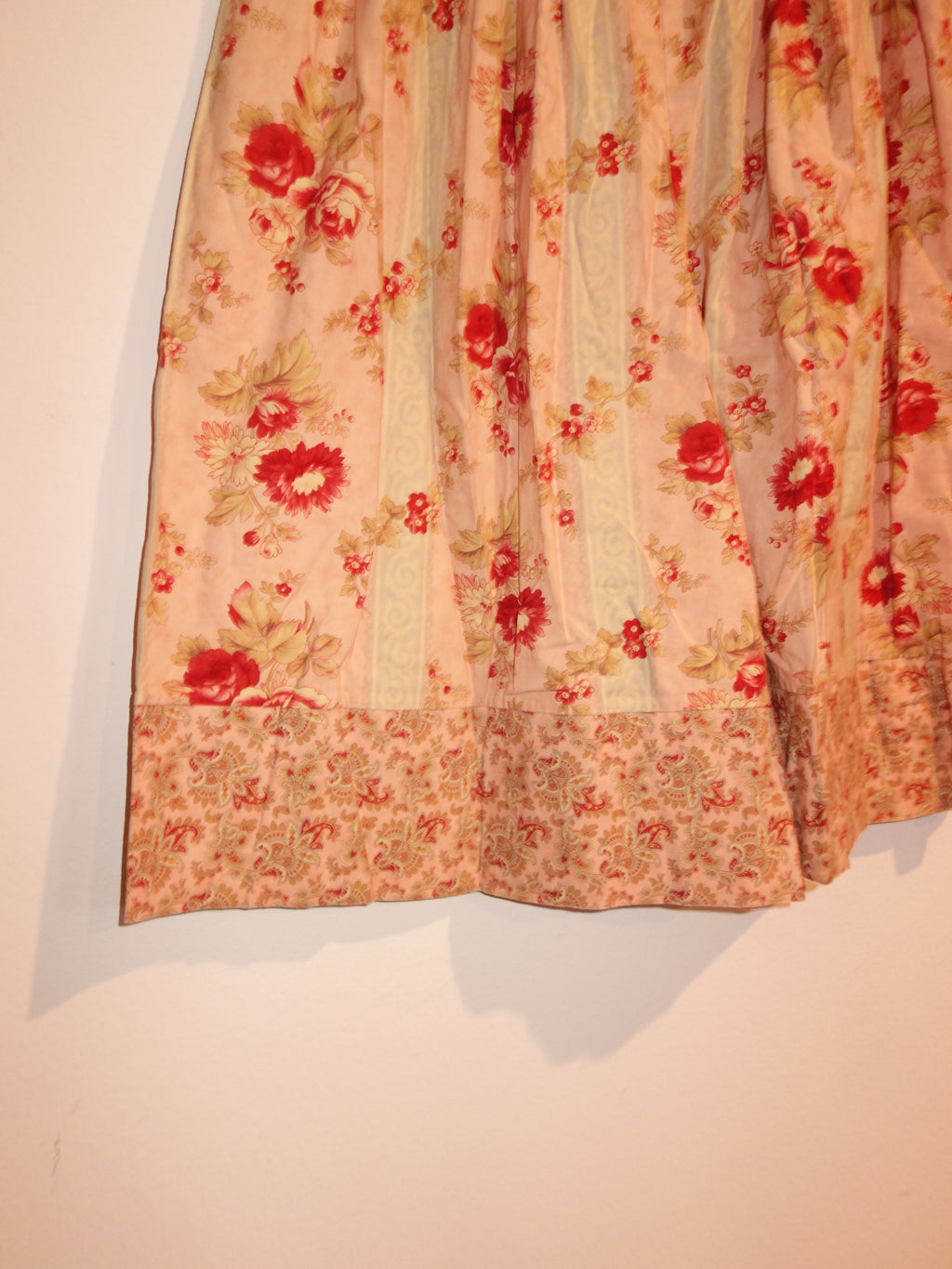 Floral Pinstripes Pillow Pants