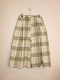 Sage Plaid Pillow Pants