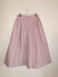 burgundy gingham 𝑝𝑖𝑙𝑙𝑜𝑤 𝑝𝑎𝑛𝑡𝑠