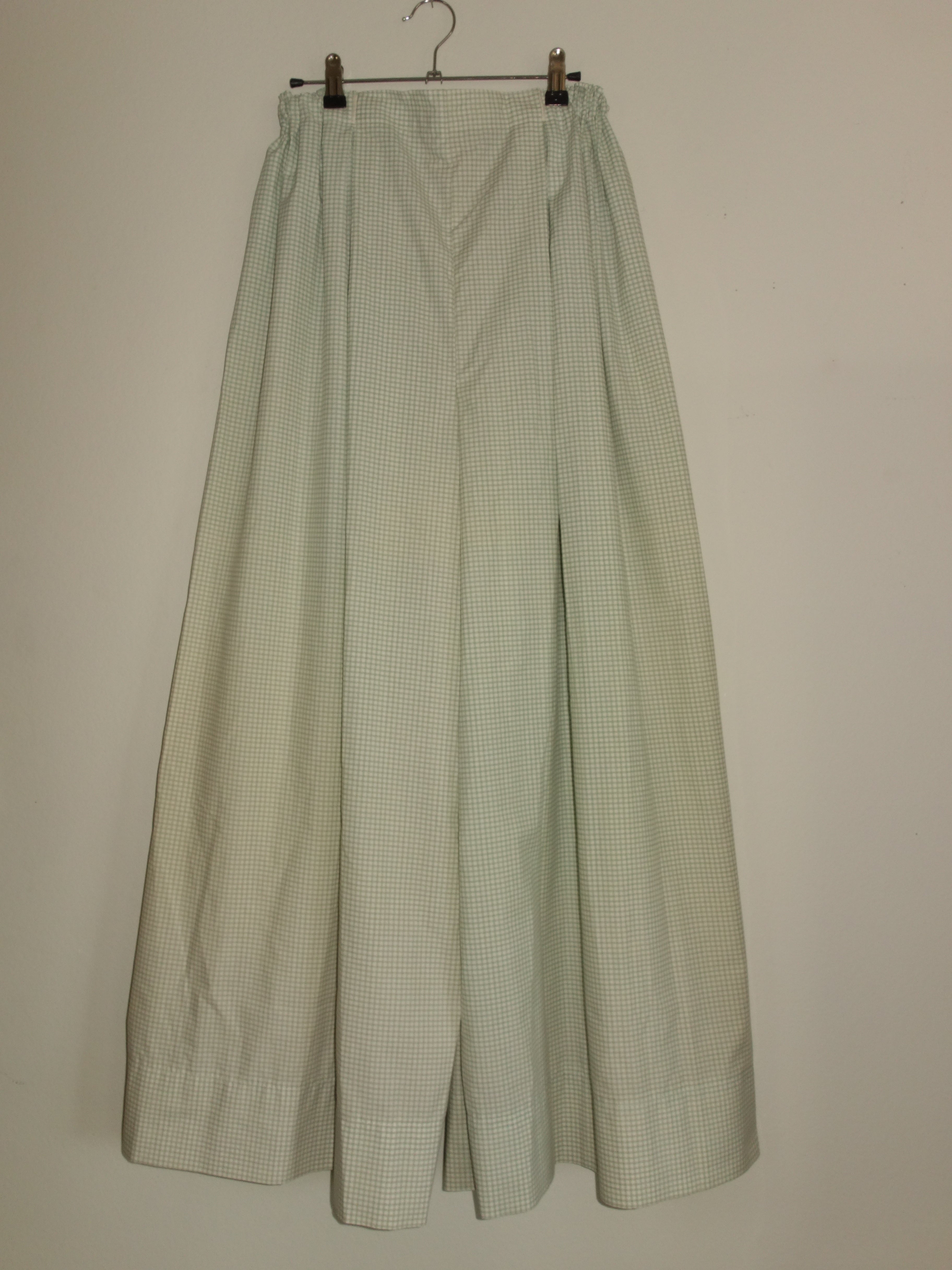 [tall] green small gingham 𝑝𝑖𝑙𝑙𝑜𝑤 𝑝𝑎𝑛𝑡𝑠