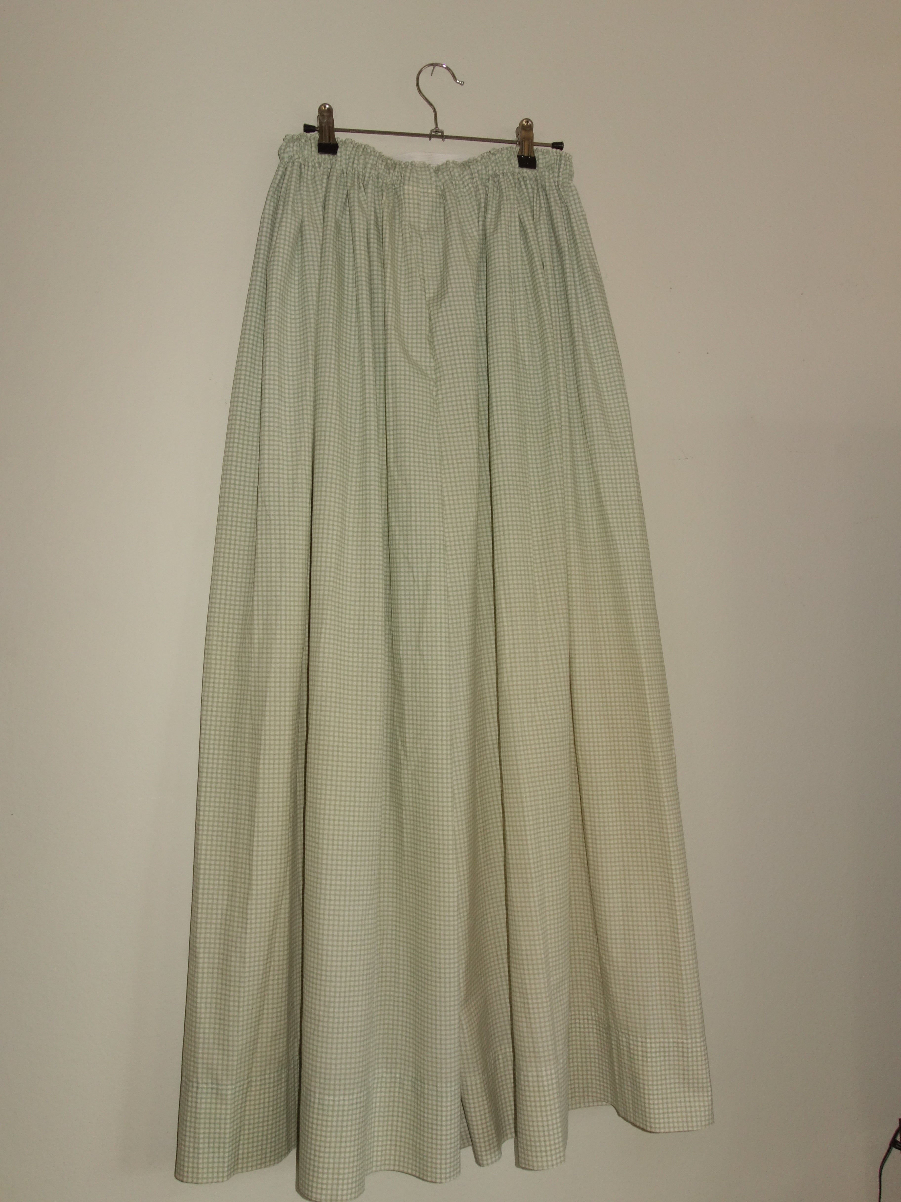 [tall] green small gingham 𝑝𝑖𝑙𝑙𝑜𝑤 𝑝𝑎𝑛𝑡𝑠