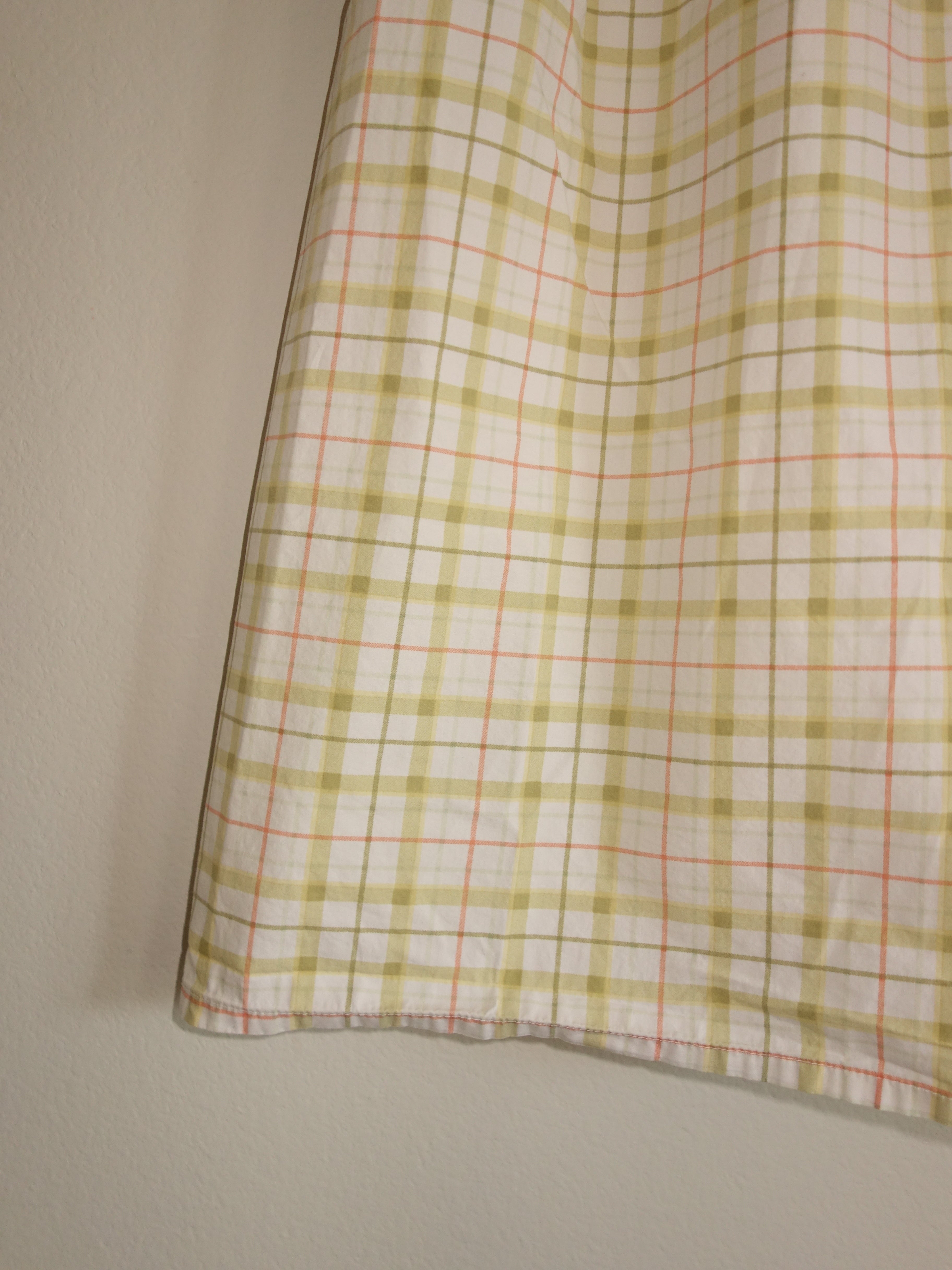 [s/m] green orange plaid 𝑝𝑖𝑙𝑙𝑜𝑤 𝑝𝑎𝑛𝑡𝑠