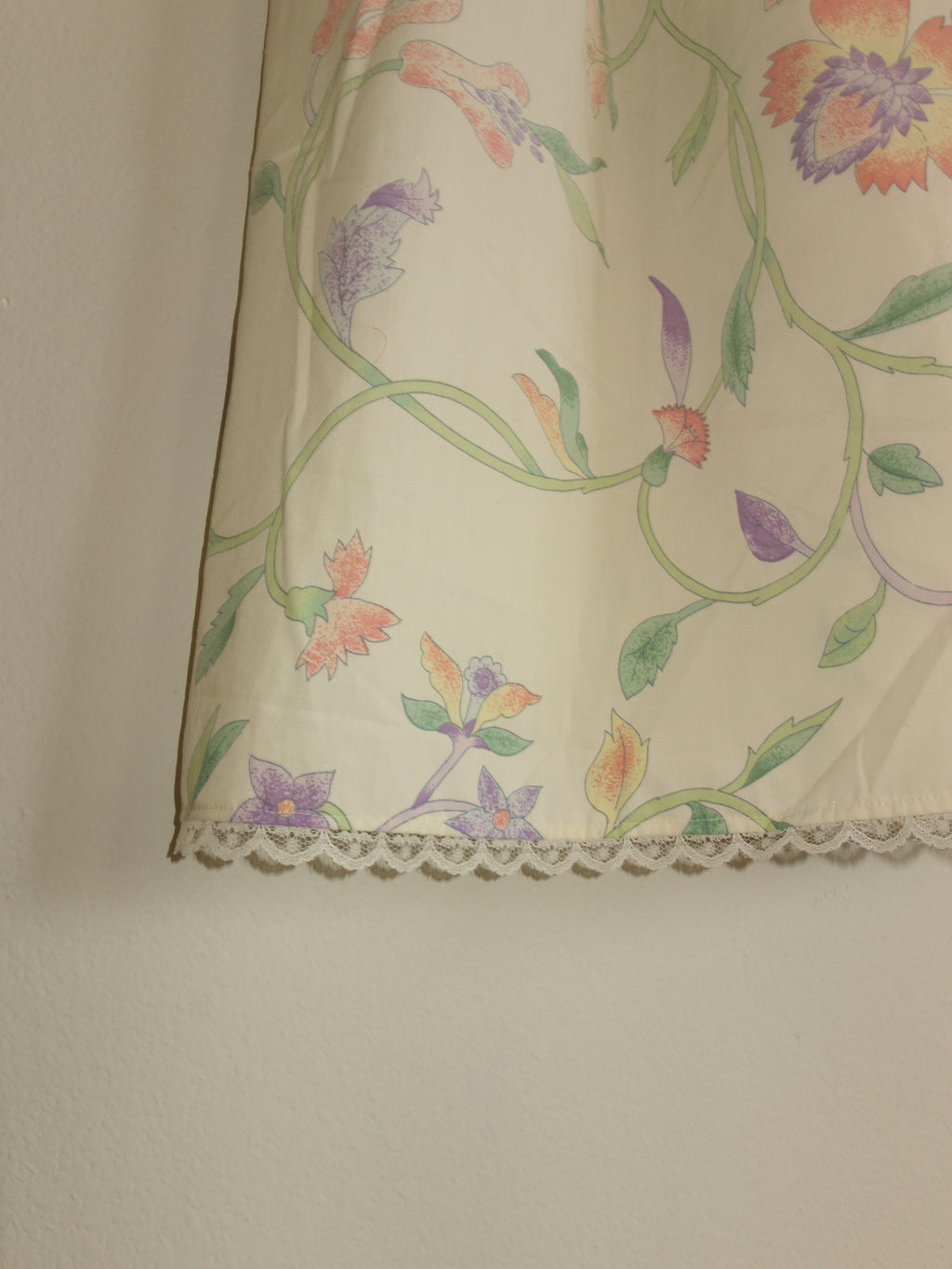 [tall] japanese floral 𝑝𝑖𝑙𝑙𝑜𝑤 𝑝𝑎𝑛𝑡𝑠 w lace trim