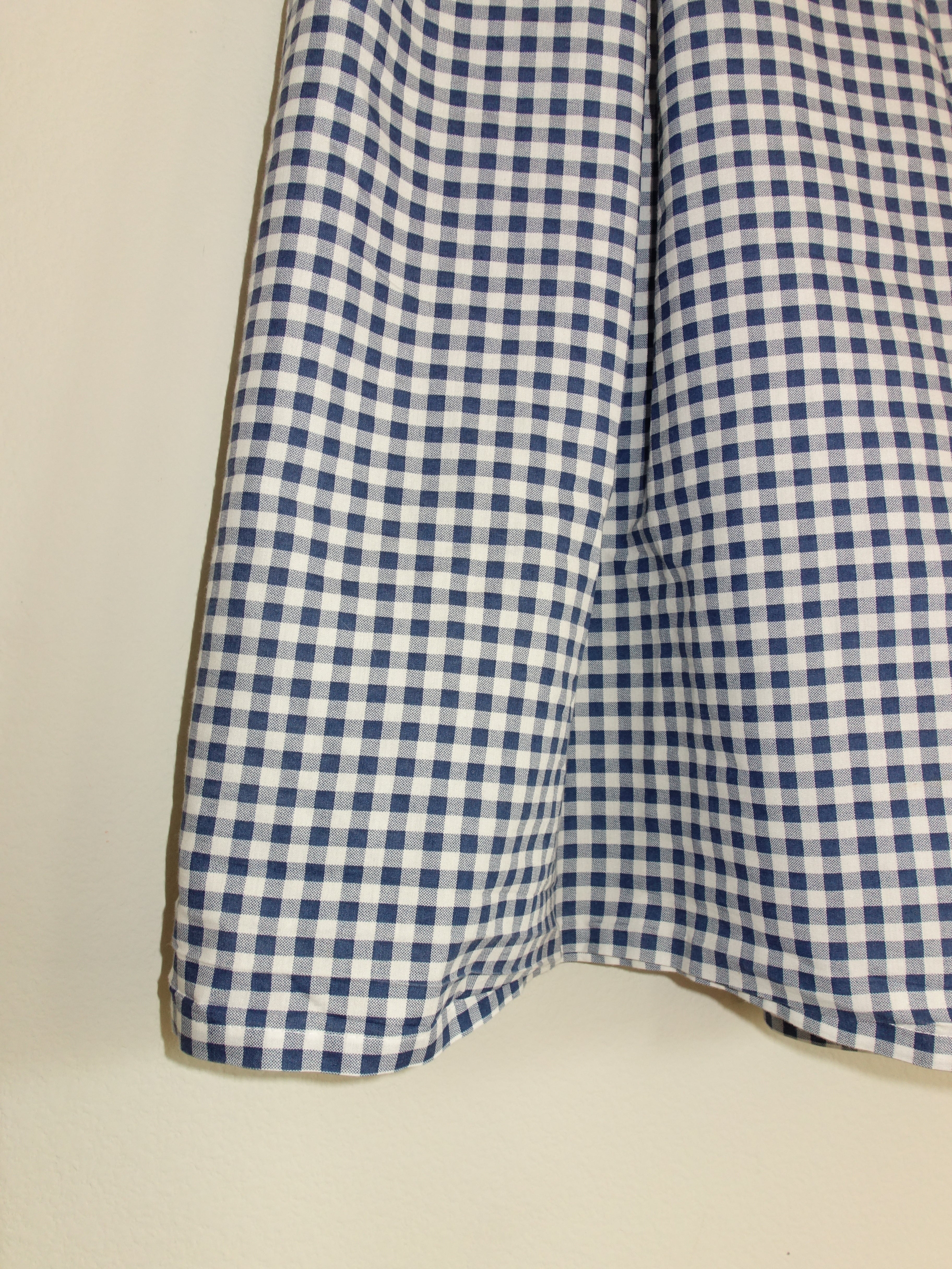 navy gingham 𝑝𝑖𝑙𝑙𝑜𝑤 𝑝𝑎𝑛𝑡𝑠