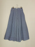 small navy gingham 𝑝𝑖𝑙𝑙𝑜𝑤 𝑝𝑎𝑛𝑡𝑠
