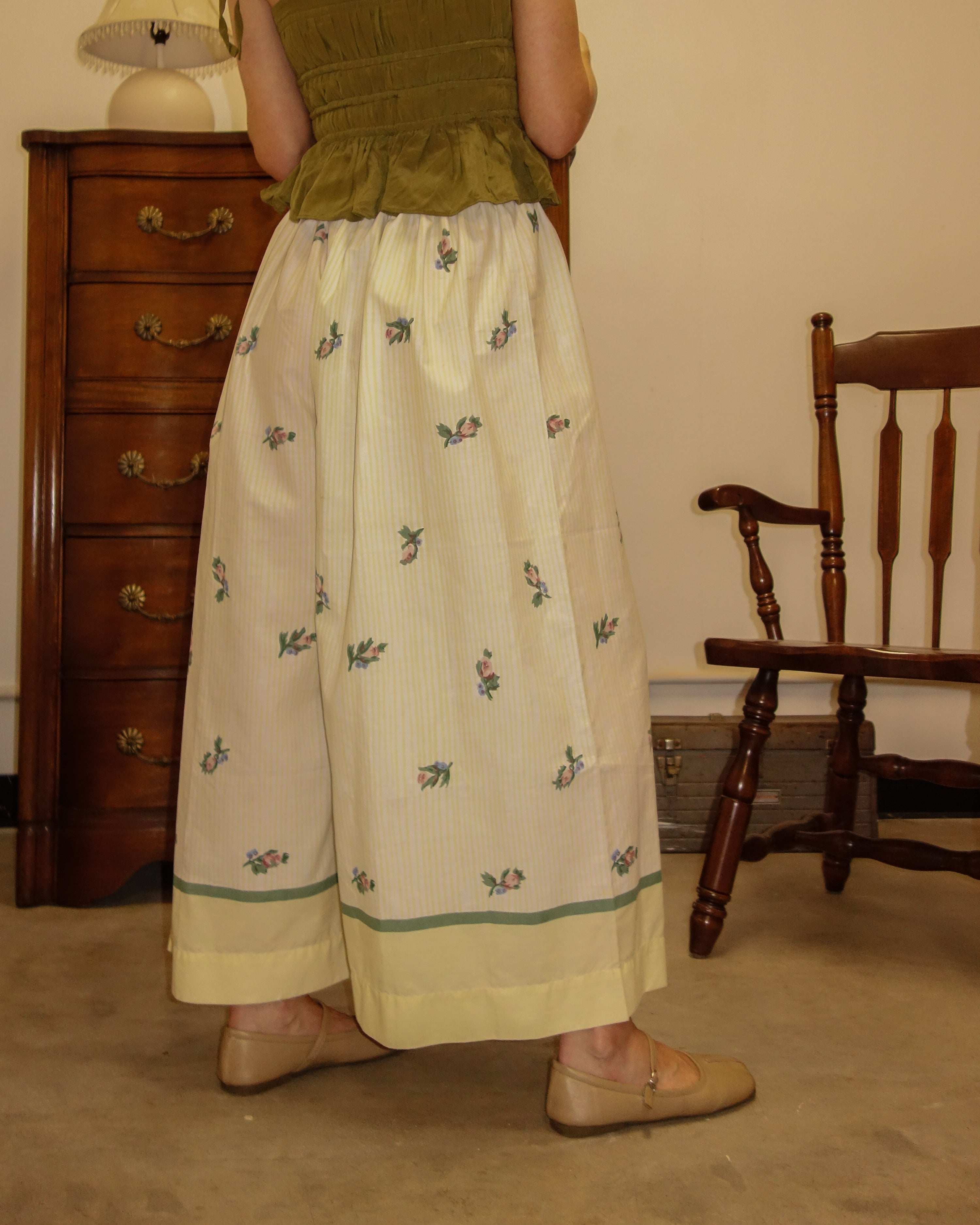 Summer Bloom Pillow Pants