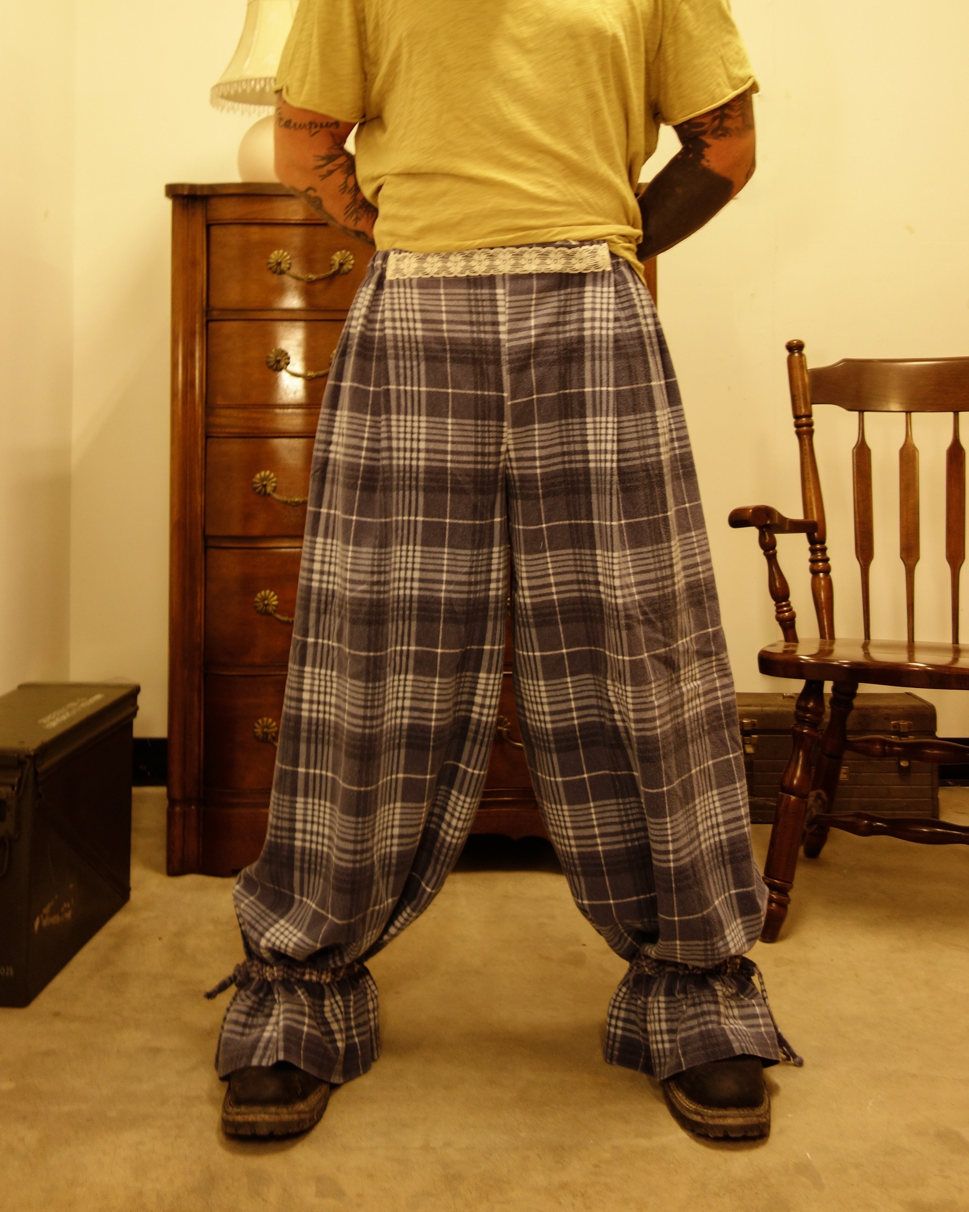 [tall] Plaid Bloomers
