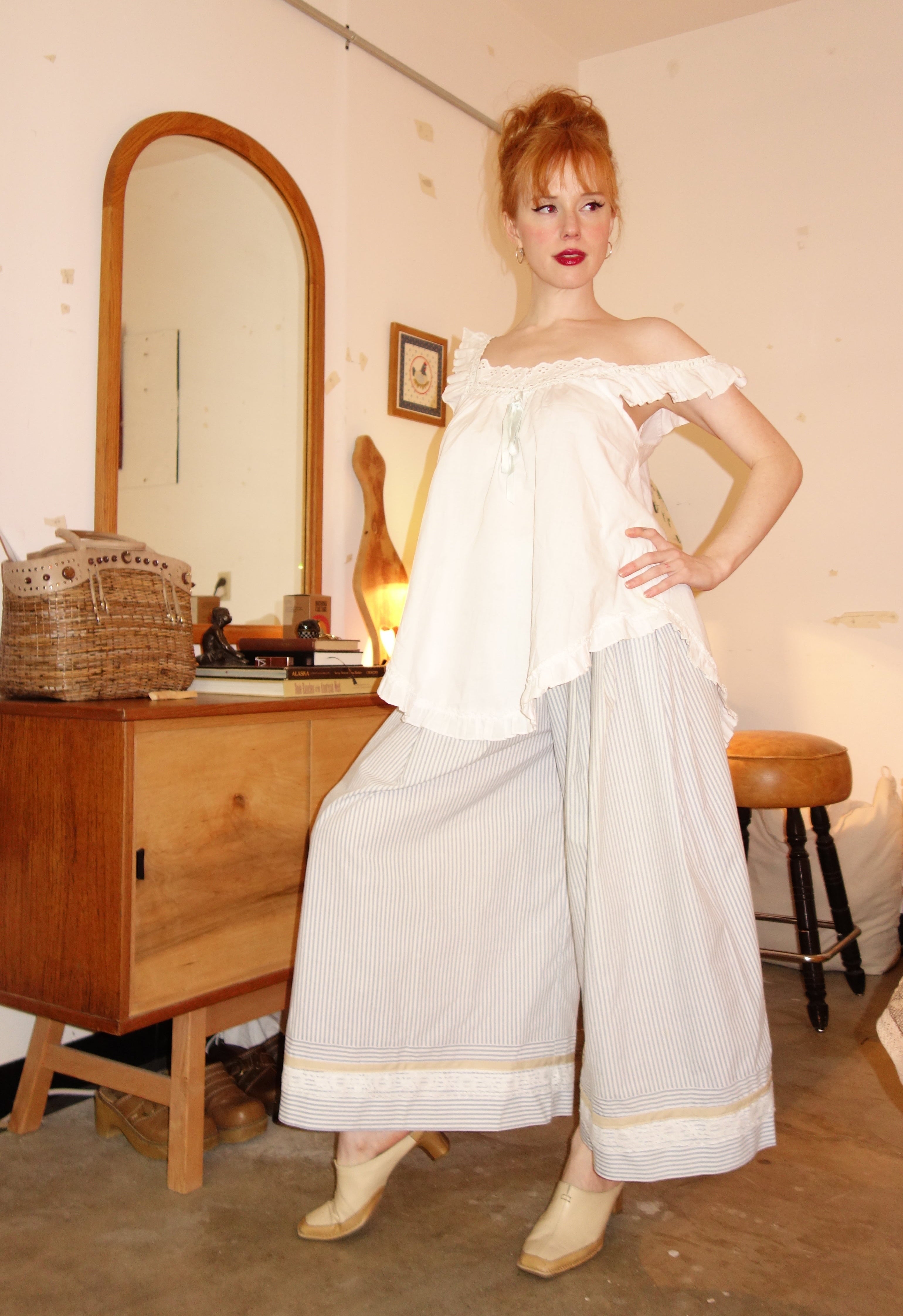 Striped Pillow Pants