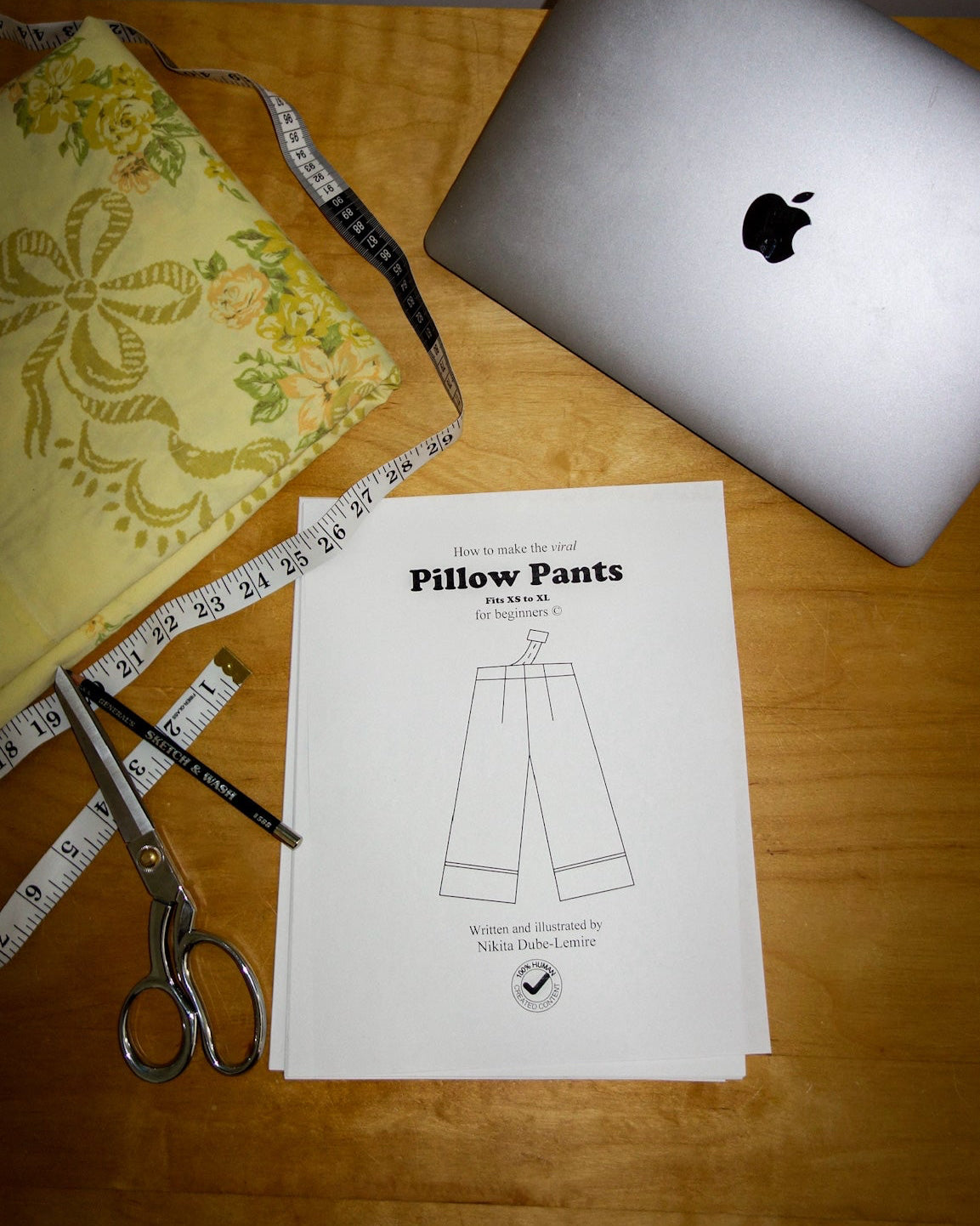 Pillow Pants ☺ Beginner tutorial WITHOUT Serger.