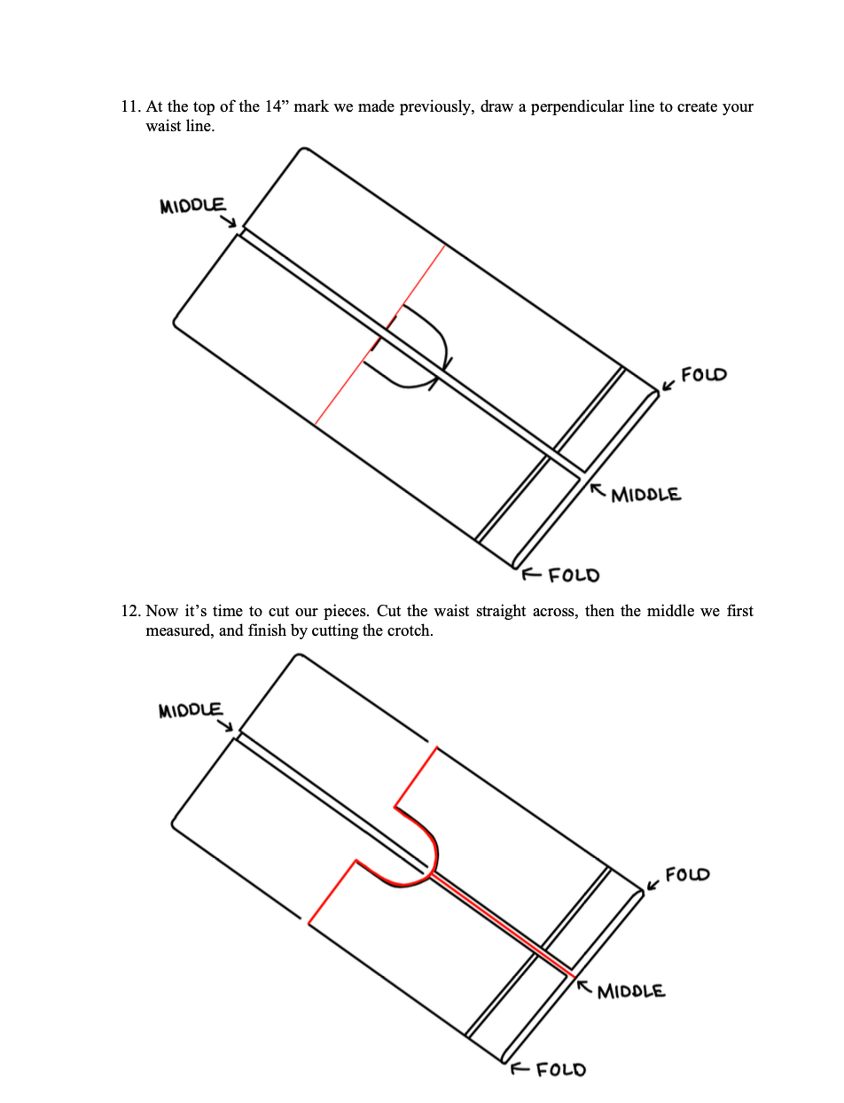 Pillow Pants ☺ Beginner tutorial WITHOUT Serger.
